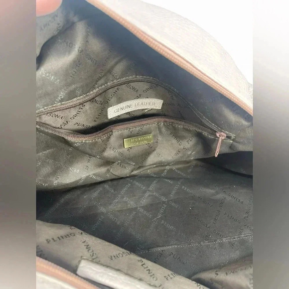 Plinio Visona Italia 1959 Pale Pink Leather handbag - Picture 10 of 16